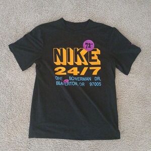 Nike Black Graphic T-Shirt